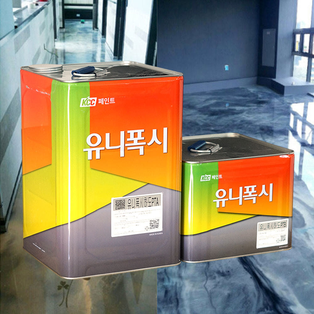 KCC 유니폭시 하도PTA 14L 에폭시 바닥시공